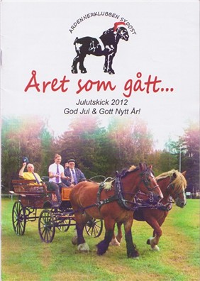 Ardennerklubben Sydost julutskick 2012