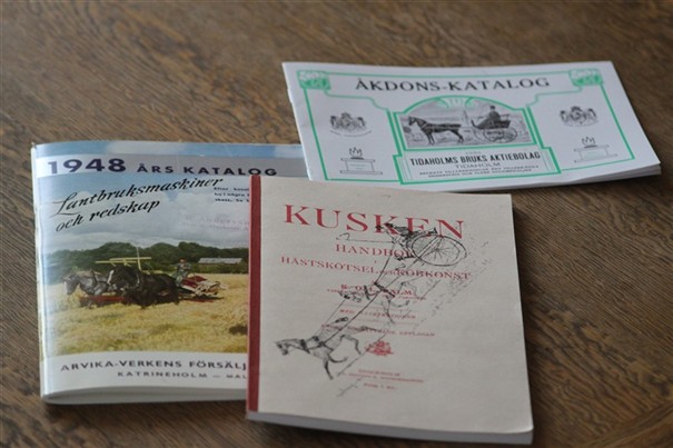 Bok och kataloger från Vagnshistoriska Sällskapet