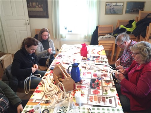 Koncentrerade kursdeltagare